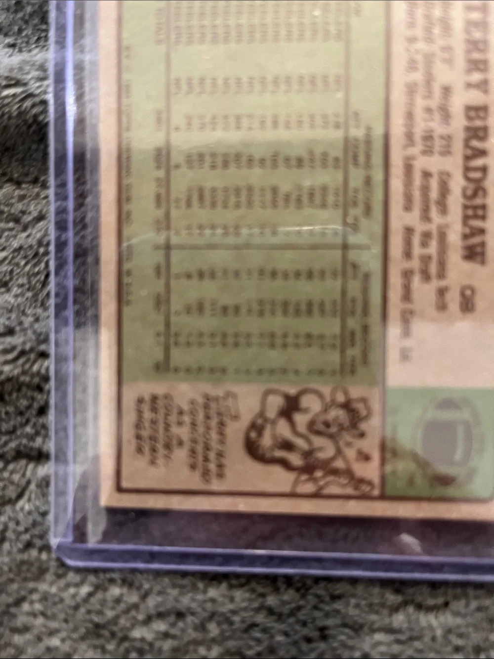 1984 Topps Terry Bradshaw #162
